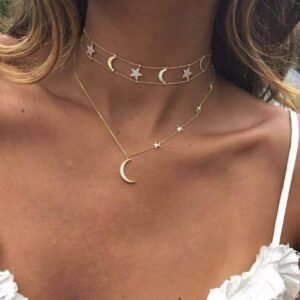 Multi-layered diamond necklace pendant
